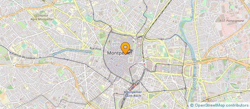 localisation de l'entreprise AU DESSUS DES NUAGES à MONTPELLIER