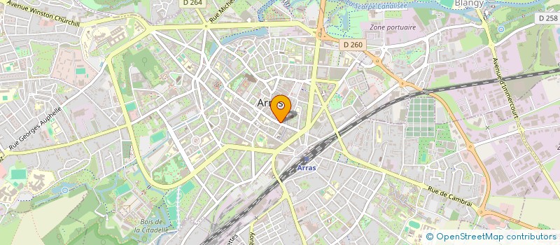 localisation de l'entreprise AU DETAIL PRES  ARRAS