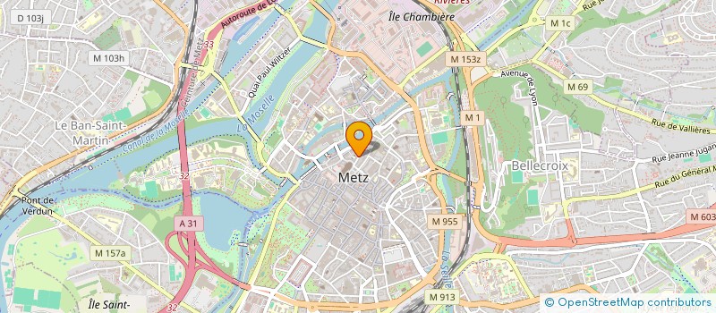 localisation de l'entreprise AU DISQUAIRE FOU  METZ