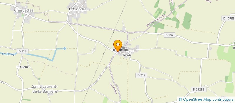 localisation de l'entreprise AU DOMAINE DE GIGIE  LA DEVISE