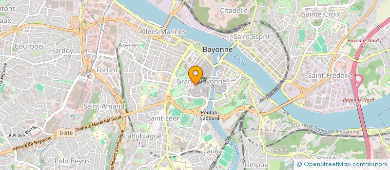 localisation de l'entreprise AU DOMISYL à BAYONNE