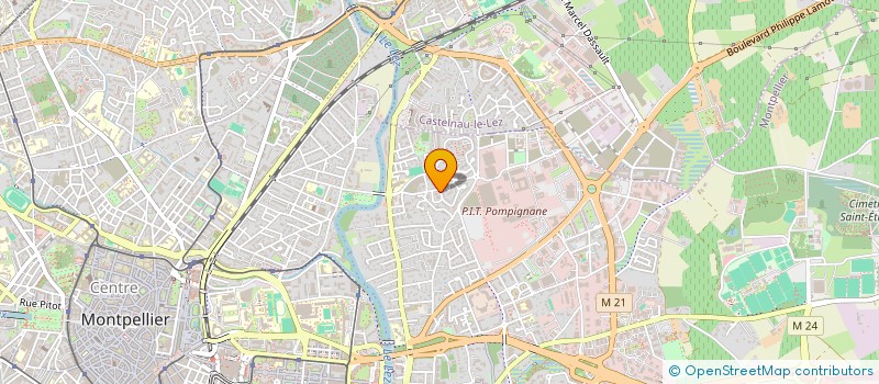 localisation de l'entreprise AU DON DE SOI (ADS) à MONTPELLIER