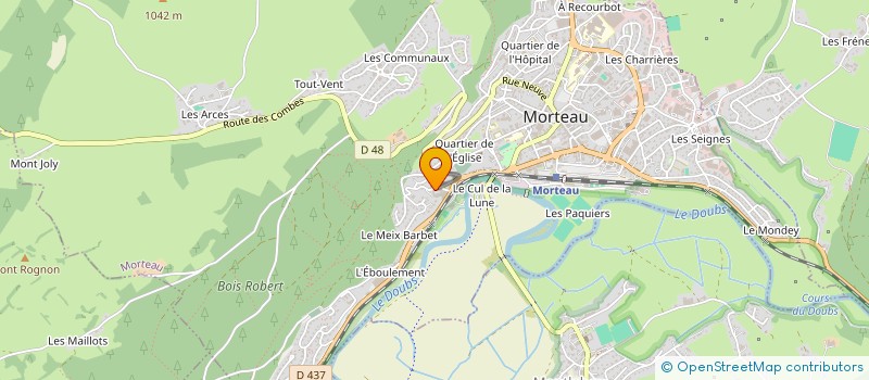 localisation de l'entreprise AU DOUX DESTOCK  MAICHE