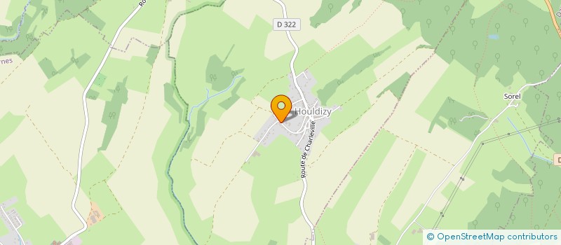 localisation de l'entreprise AU DOUX PASSAGE  HOULDIZY