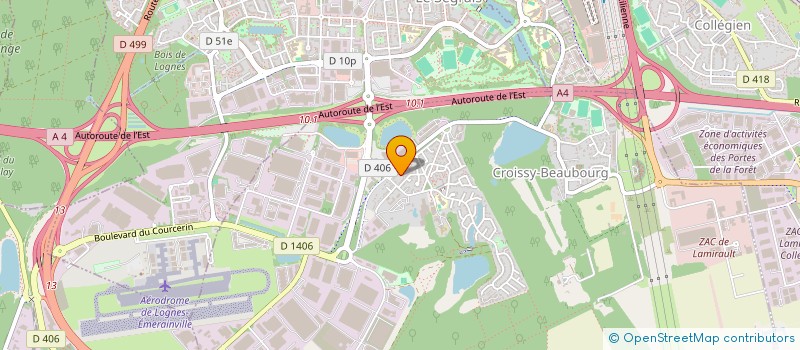 localisation de l'entreprise AU DOUX STUC  CROISSY-BEAUBOURG