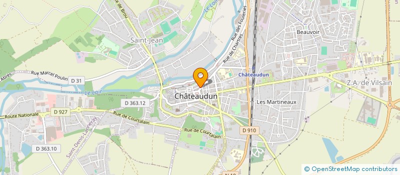 localisation de l'entreprise AU FAISAN DORE à CHATEAUDUN