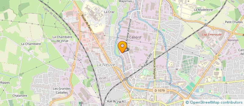 localisation de l'entreprise AU FAITE 01 à BOURG-EN-BRESSE