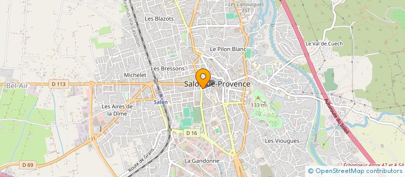 localisation de l'entreprise AU FARF A DES à SALON-DE-PROVENCE
