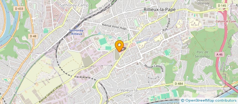 localisation de l'entreprise AU FEEL DU TEMPS à RILLIEUX LA PAPE