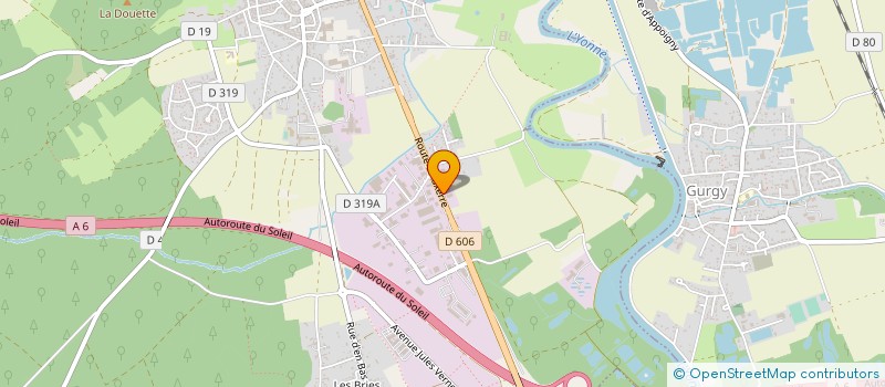 localisation de l'entreprise AU FEU DE BIO à APPOIGNY