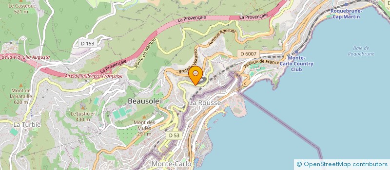 localisation de l'entreprise AU FEU DE BOIS  BEAUSOLEIL