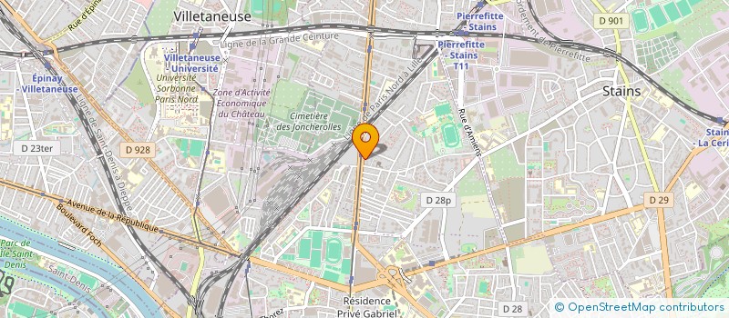 localisation de l'entreprise AU FEU DE BOIS à PIERREFITTE-SUR-SEINE