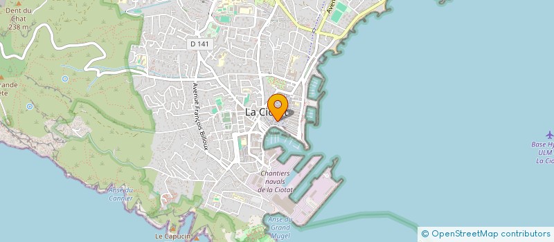 localisation de l'entreprise AU FIL D AKUPARA  LA CIOTAT