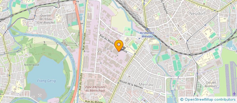 localisation de l'entreprise AU FIL D'ALTAIR à STRASBOURG