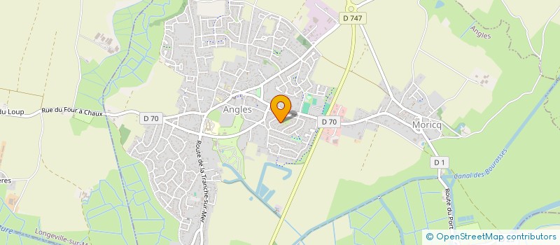 localisation de l'entreprise AU FIL D'ANGLES à ANGLES