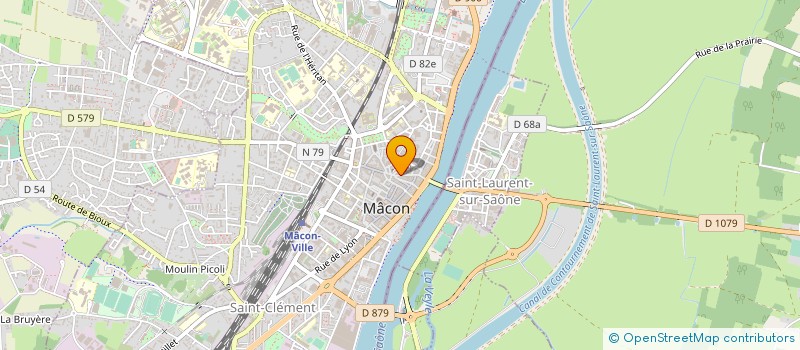 localisation de l'entreprise AU FIL D'OR  MACON