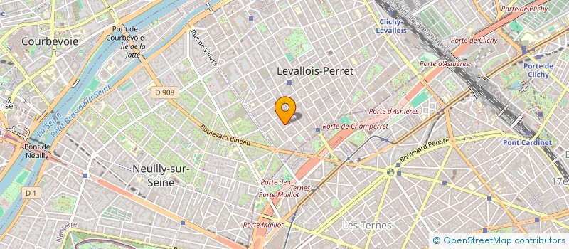 localisation de l'entreprise AU FIL DE L AIR à LEVALLOIS-PERRET