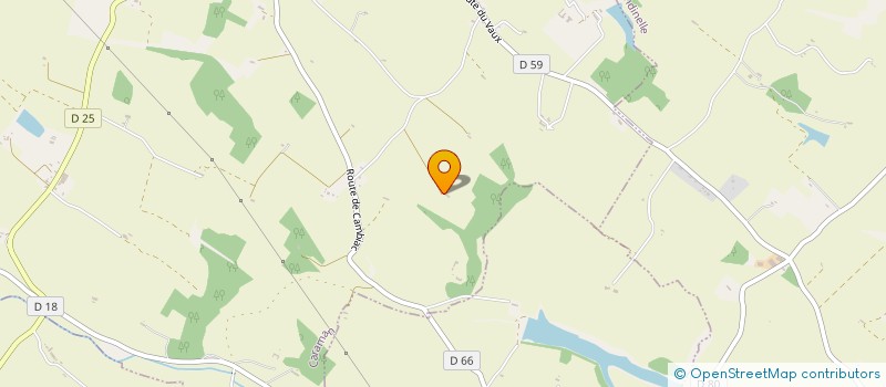 localisation de l'entreprise AU FIL DE L ART  AURIAC SUR VENDINELLE