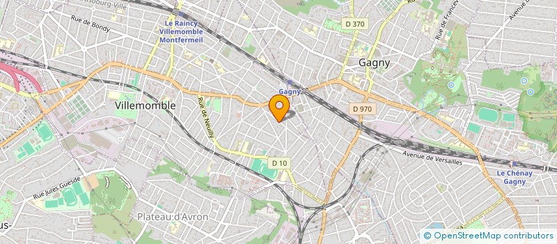 localisation de l'entreprise AU FIL DE L'AUNE  VILLEMOMBLE