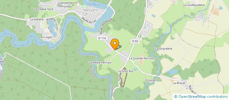 localisation de l'entreprise AU FIL DE L'EAU à MERVENT