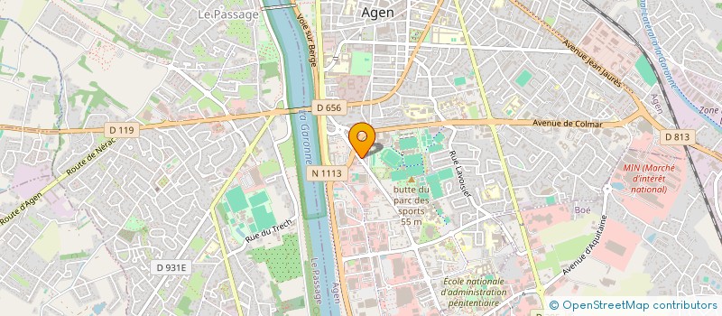 localisation de l'entreprise AU FIL DE L'EAU  COLAYRAC-SAINT-CIRQ