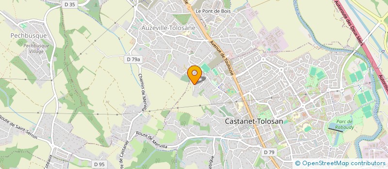 localisation de l'entreprise AU FIL DE L EAU à CASTANET-TOLOSAN