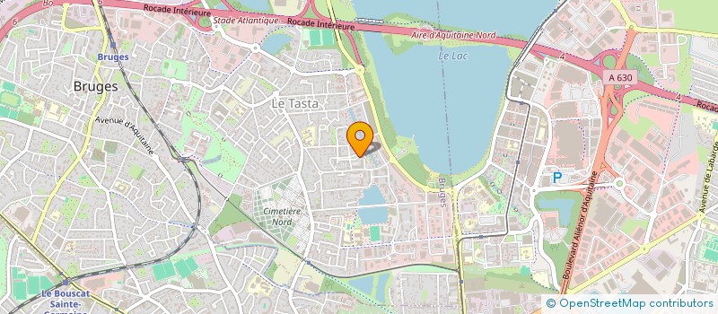 localisation de l'entreprise AU FIL DE L'O  BRUGES