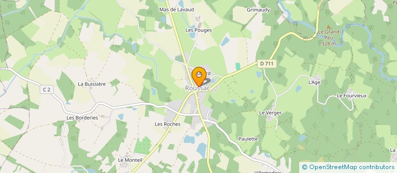 localisation de l'entreprise AU FIL DE LA COUZE A SAINT-PARDOUX-LE-LAC à SAINT-PARDOUX-LE-LAC