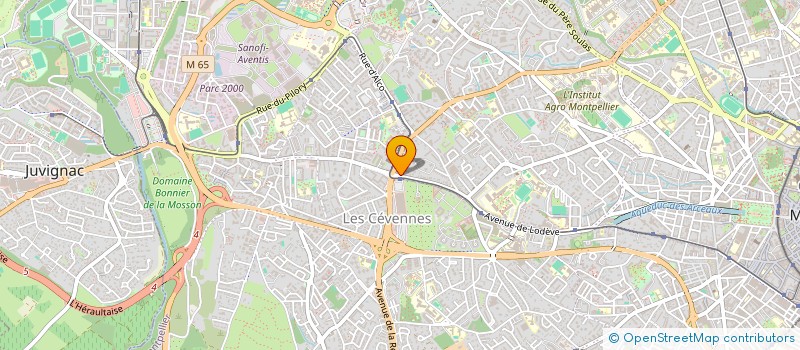 localisation de l'entreprise AU FIL DE LA MEDIATION à MONTPELLIER