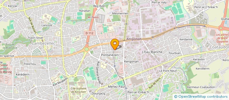 localisation de l'entreprise AU FIL DE LA SANTE à BREST
