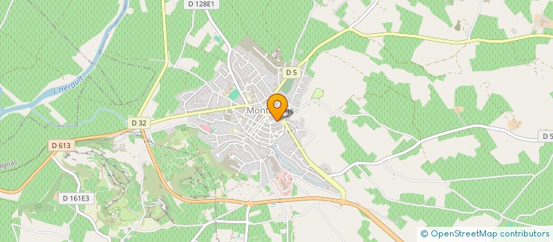 localisation de l'entreprise AU FIL DE LA TERRE à MONTAGNAC