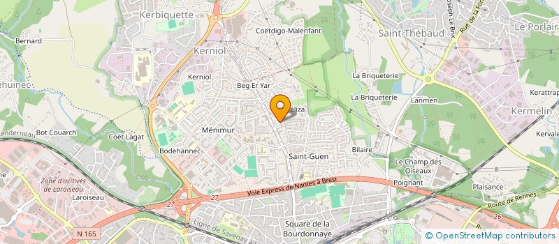localisation de l'entreprise AU FIL DE SOI à VANNES