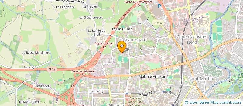 localisation de l'entreprise AU FIL DE SOI  RENNES