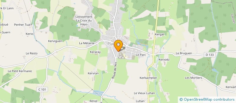 localisation de l'entreprise AU FIL DE SOI  PLAUDREN