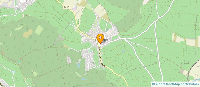 localisation de l'entreprise AU FIL DES ANS  CRAMANT