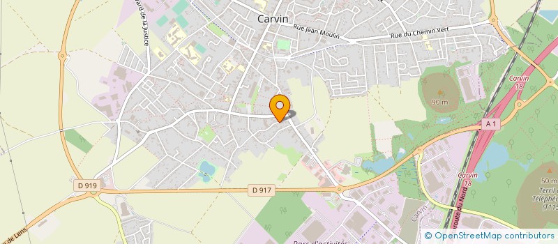 localisation de l'entreprise AU FIL DES ARBRES  CARVIN