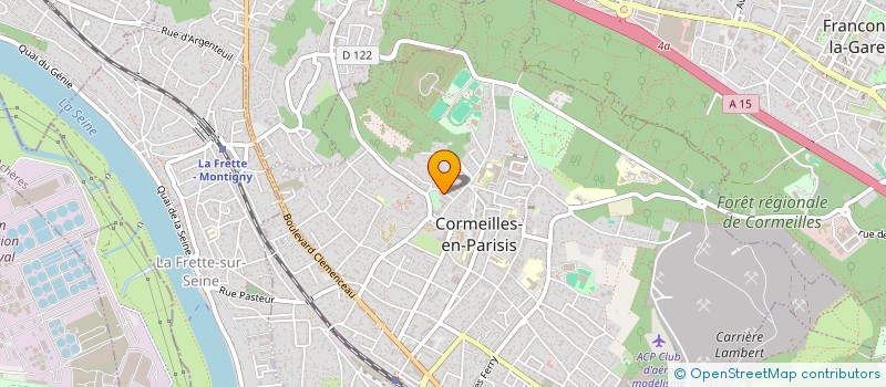 localisation de l'entreprise AU FIL DES ARTS à CORMEILLES-EN-PARISIS