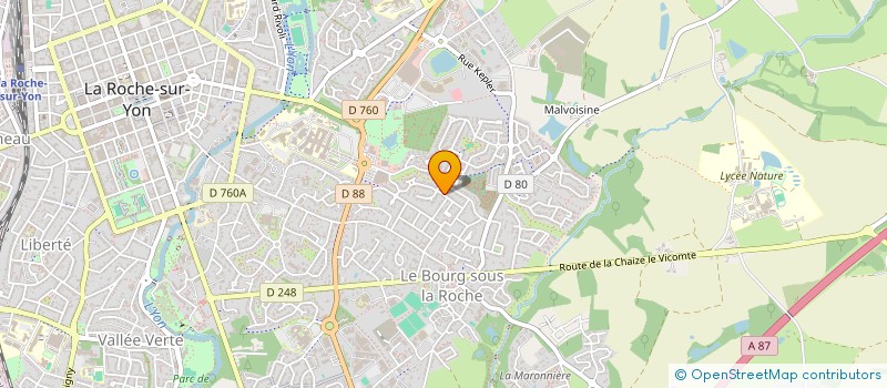 localisation de l'entreprise AU FIL DES CREATIONS à LA ROCHE-SUR-YON