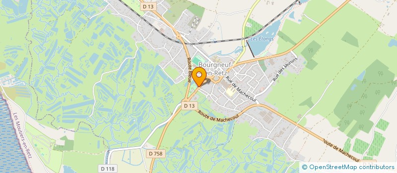 localisation de l'entreprise AU FIL DES FEES  VILLENEUVE-EN-RETZ