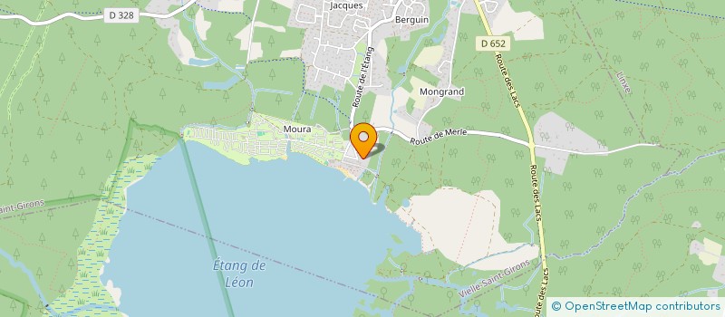 localisation de l'entreprise AU FIL DES FLOTS  VIELLE-SAINT-GIRONS