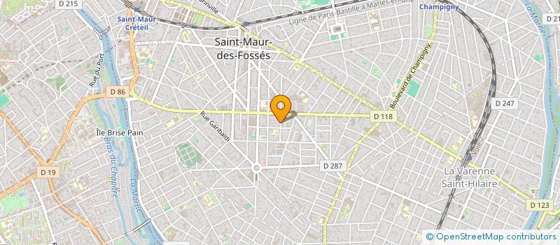 localisation de l'entreprise AU FIL DES JARDINS à SAINT-MAUR-DES-FOSSES