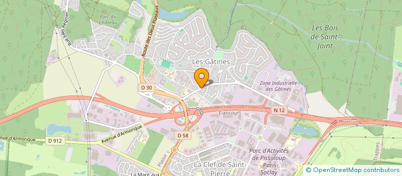 localisation de l'entreprise AU FIL DES NOEUDS  PLAISIR