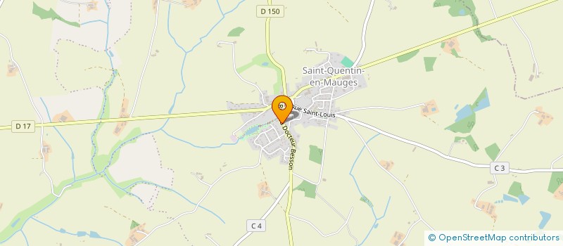 localisation de l'entreprise AU FIL DES PAGES à MONTREVAULT-SUR-EVRE