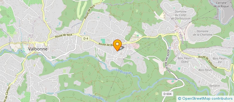 localisation de l'entreprise AU FIL DES REPARATIONS à VALBONNE