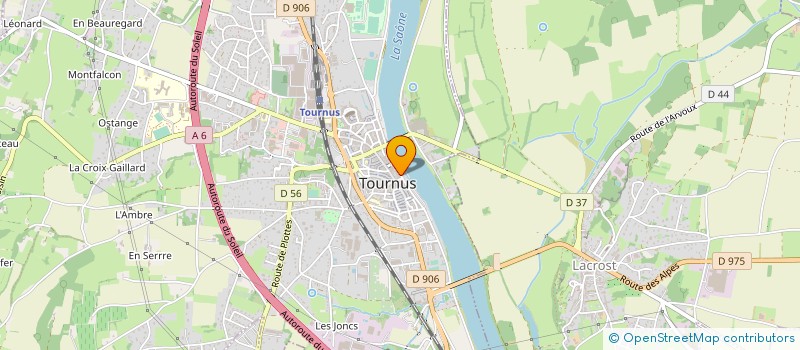 localisation de l'entreprise AU FIL DES SAISONS à TOURNUS