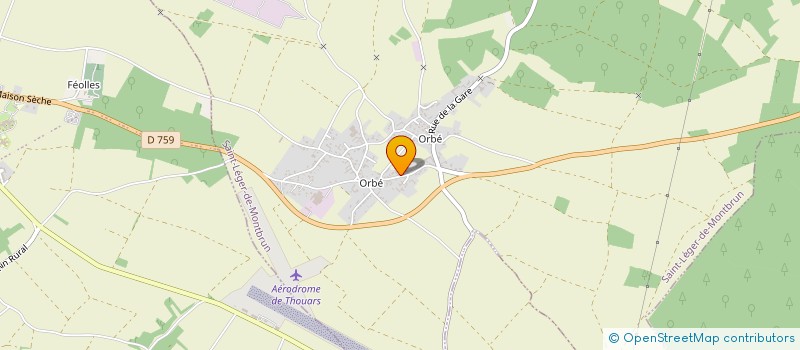 localisation de l'entreprise AU FIL DES SAISONS  SAINT-LEGER-DE-MONTBRUN