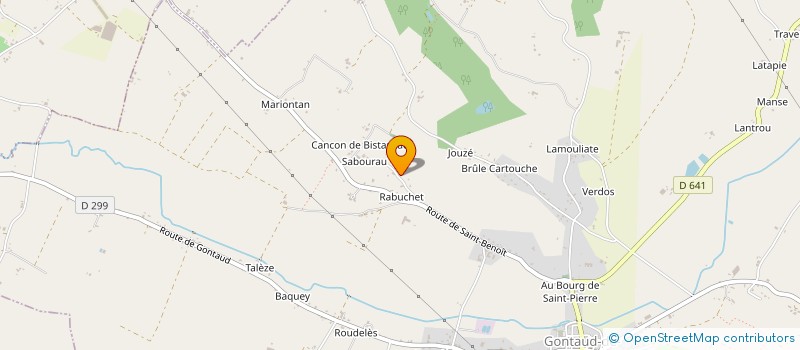 localisation de l'entreprise AU FIL DES SAISONS  FAUILLET