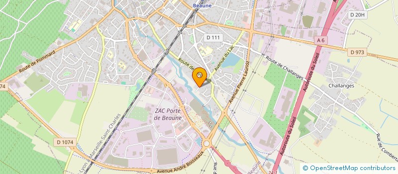 localisation de l'entreprise AU FIL DES SAISONS à BEAUNE