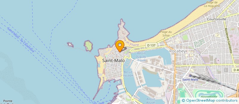 localisation de l'entreprise AU FIL DES SAISONS à SAINT-MALO