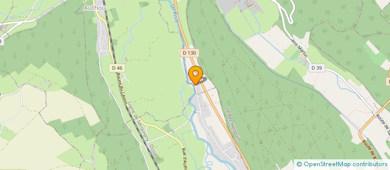 localisation de l'entreprise AU FIL DES SAISONS  PONT-AUTHOU